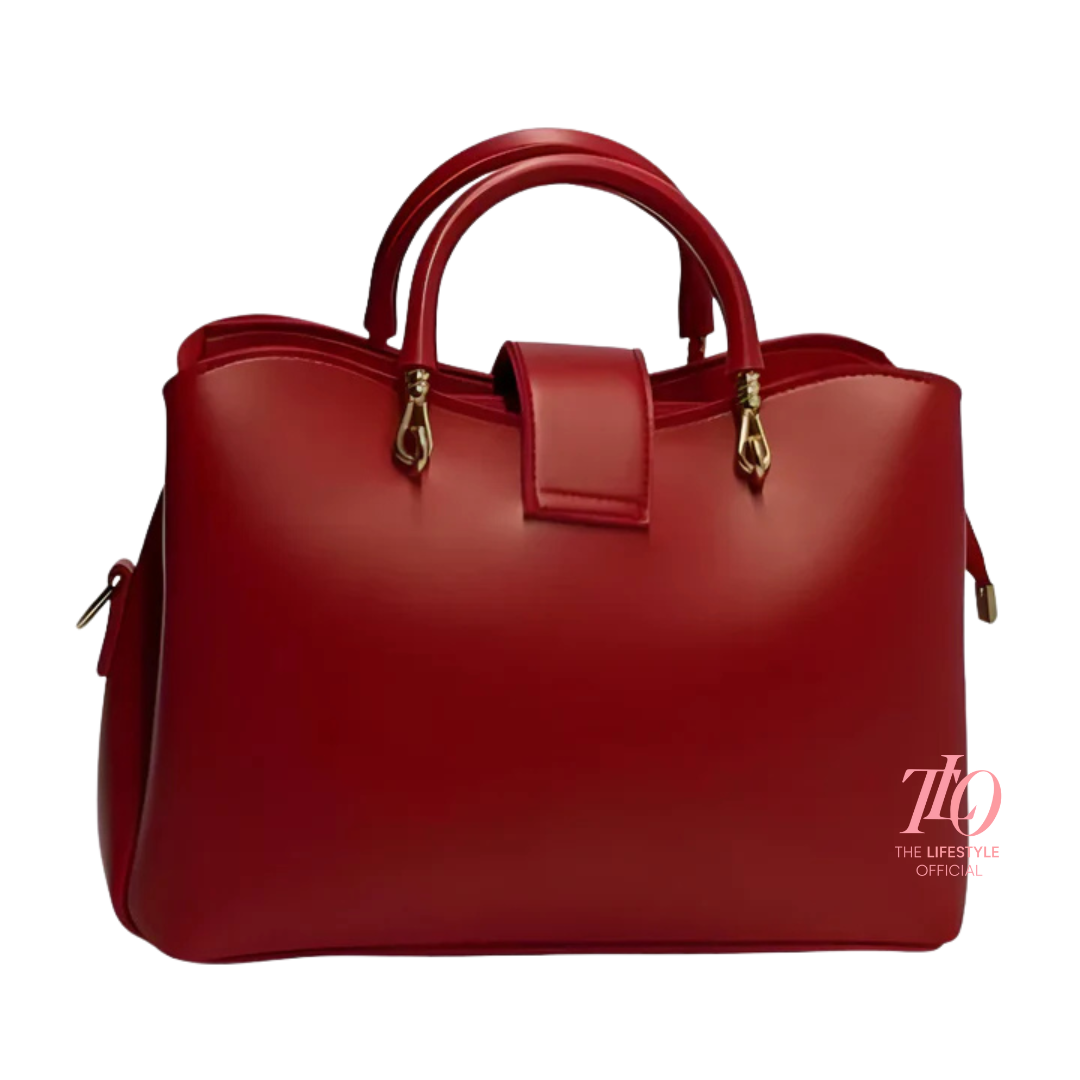 Glam Maroon Handbag