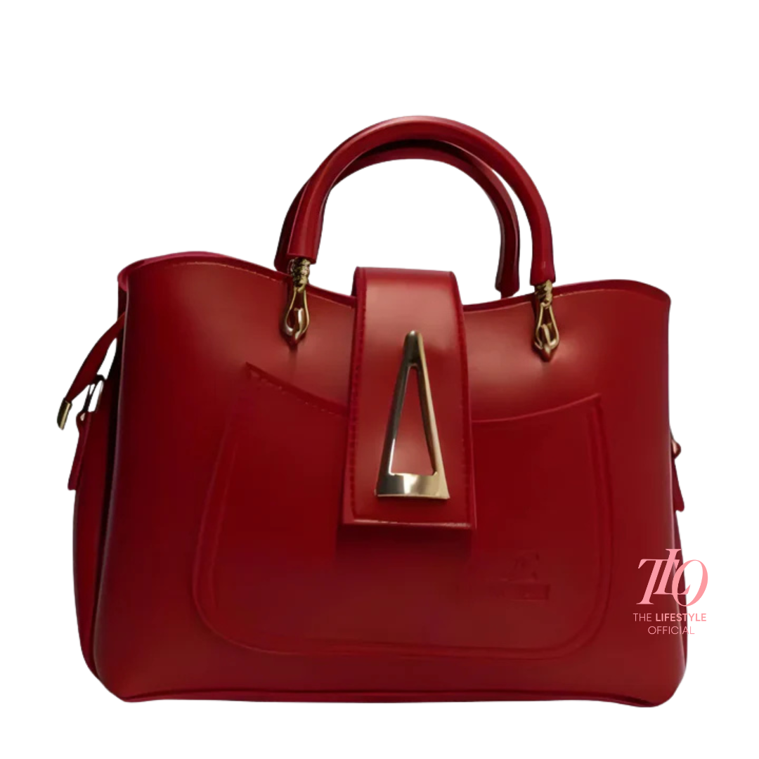 Glam Maroon Handbag