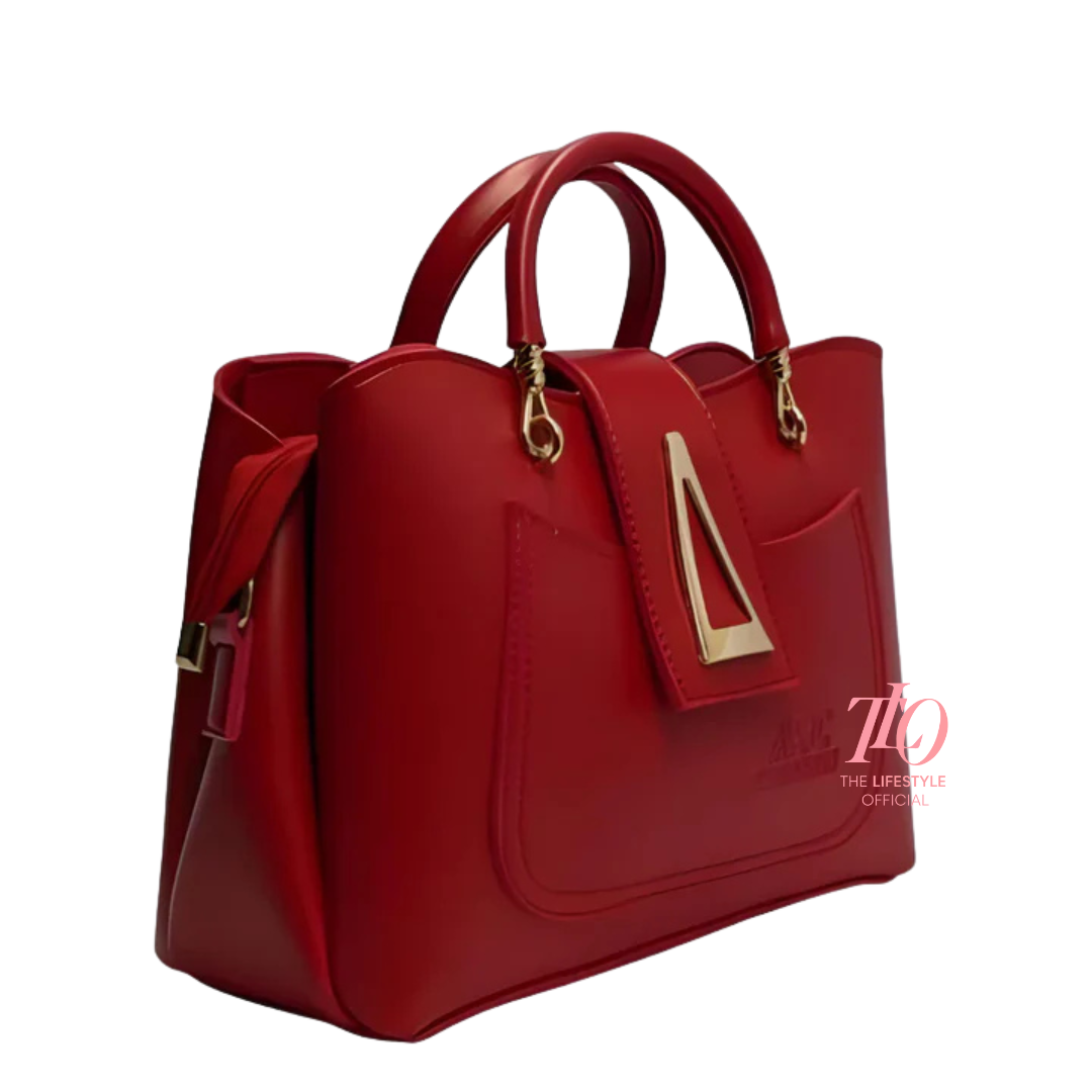 Glam Maroon Handbag