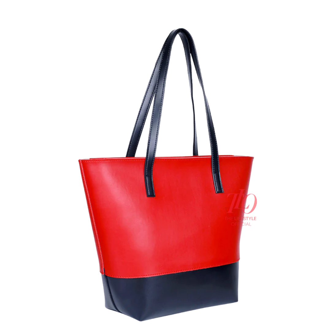 Dreamy Red And Black Tote Bag