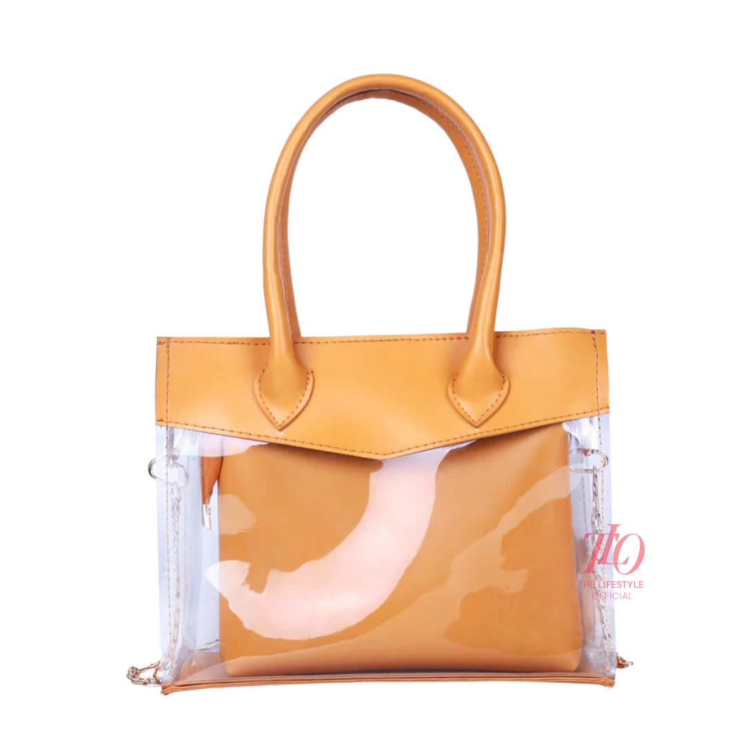 Crystal Yellow Shoulder Bag