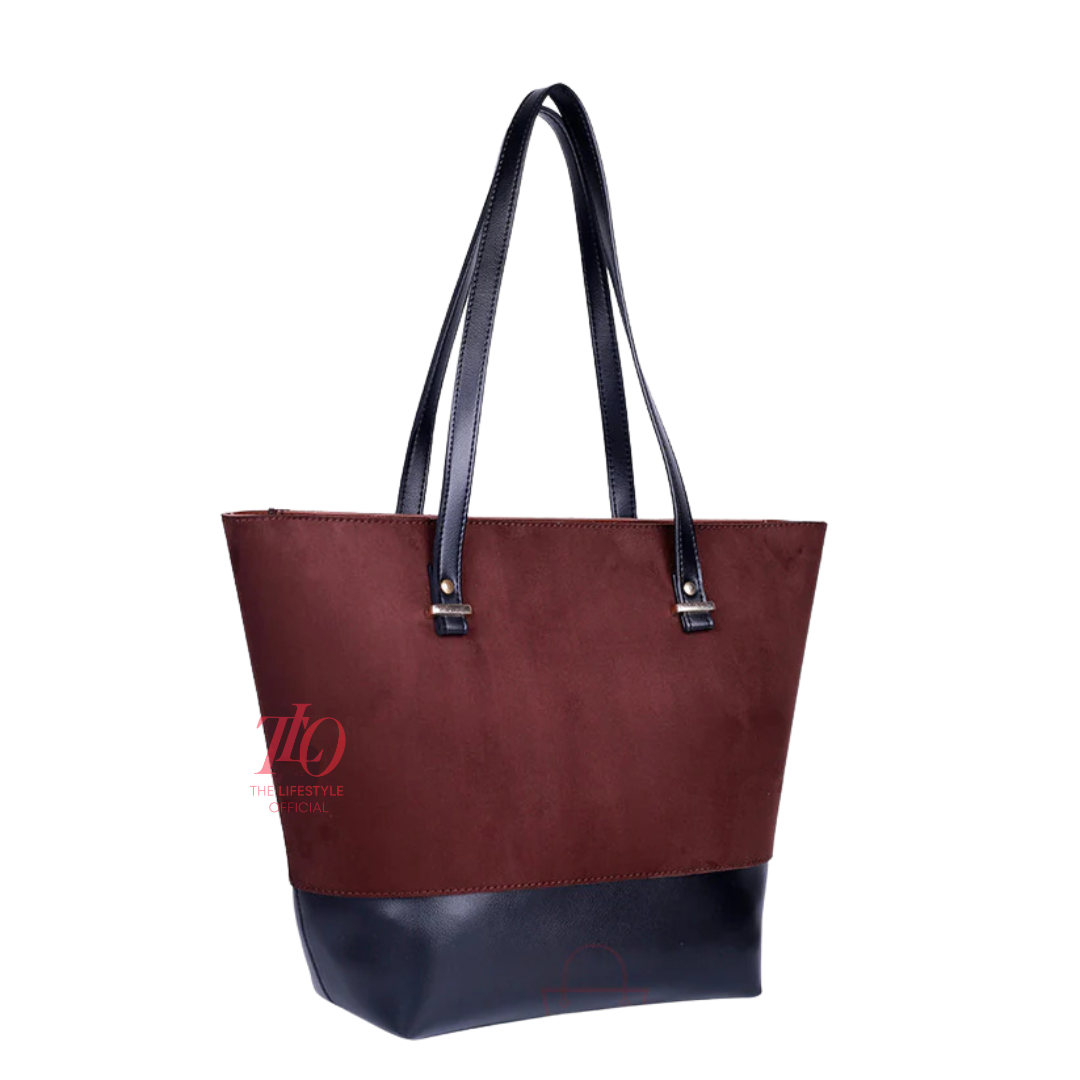 Dreamy Brown And Black Tote Bag