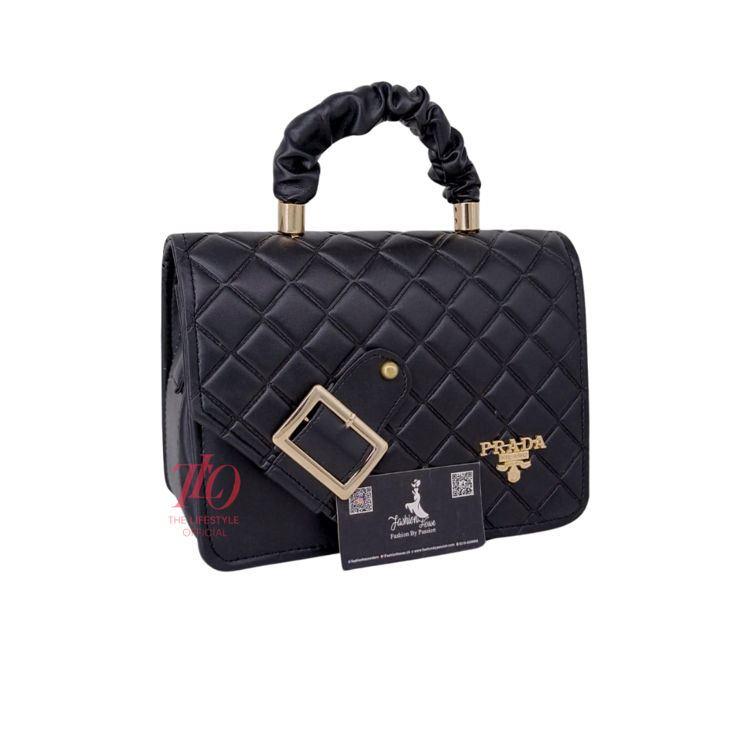Radiant Shine Black Purse