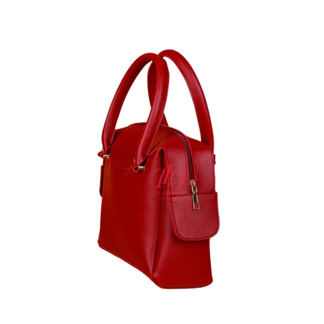 Bold Red Handbag