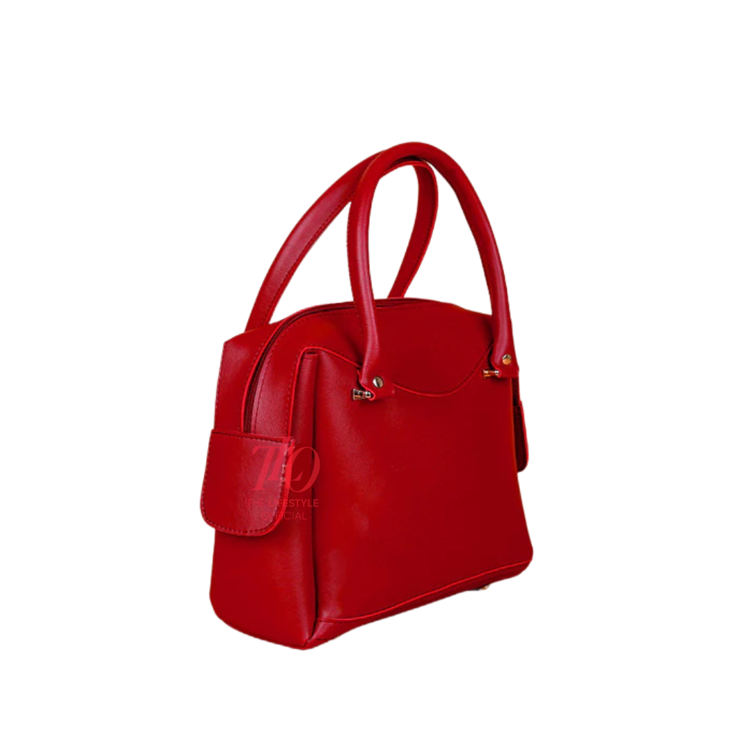 Bold Red Handbag