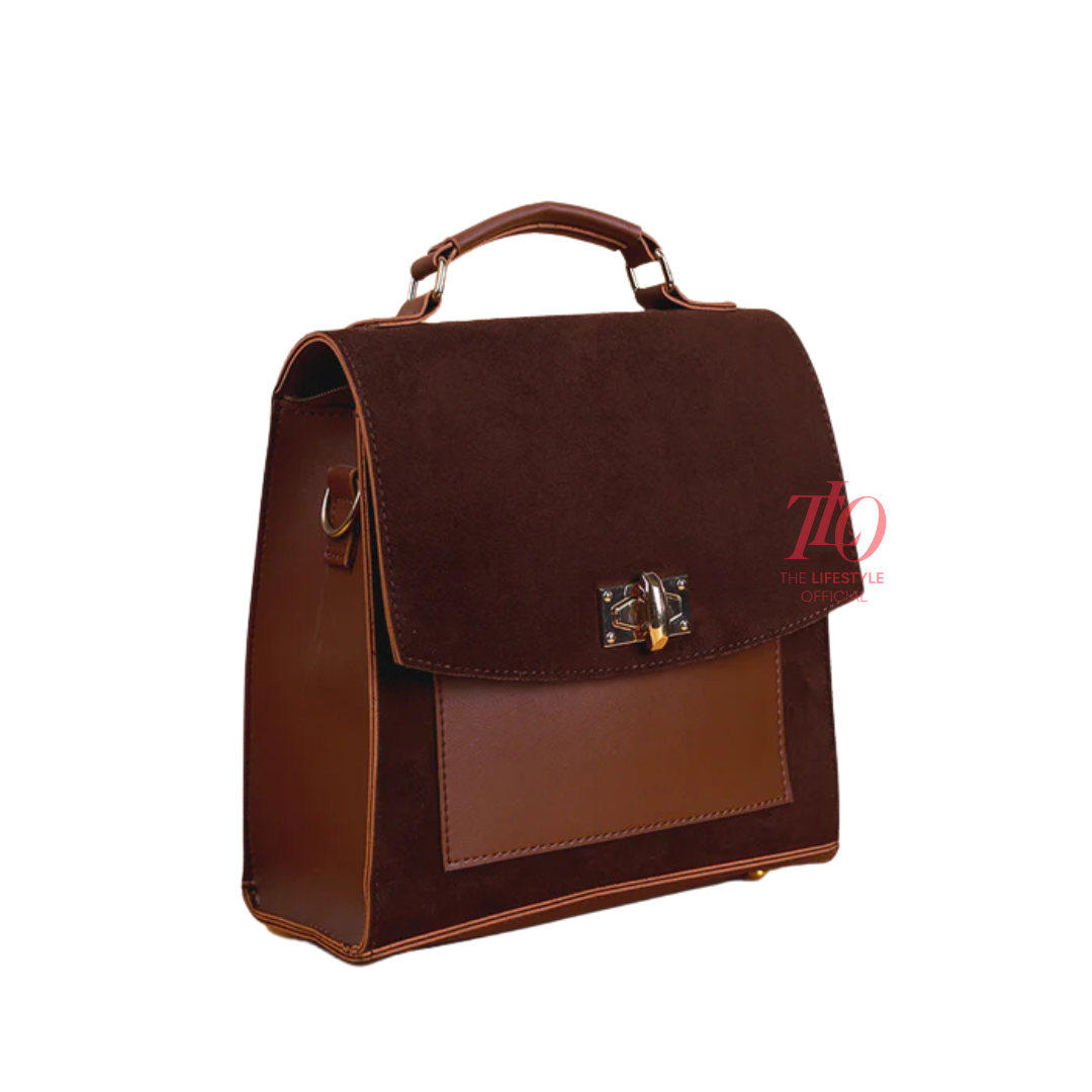 Midnight Brown Handbag