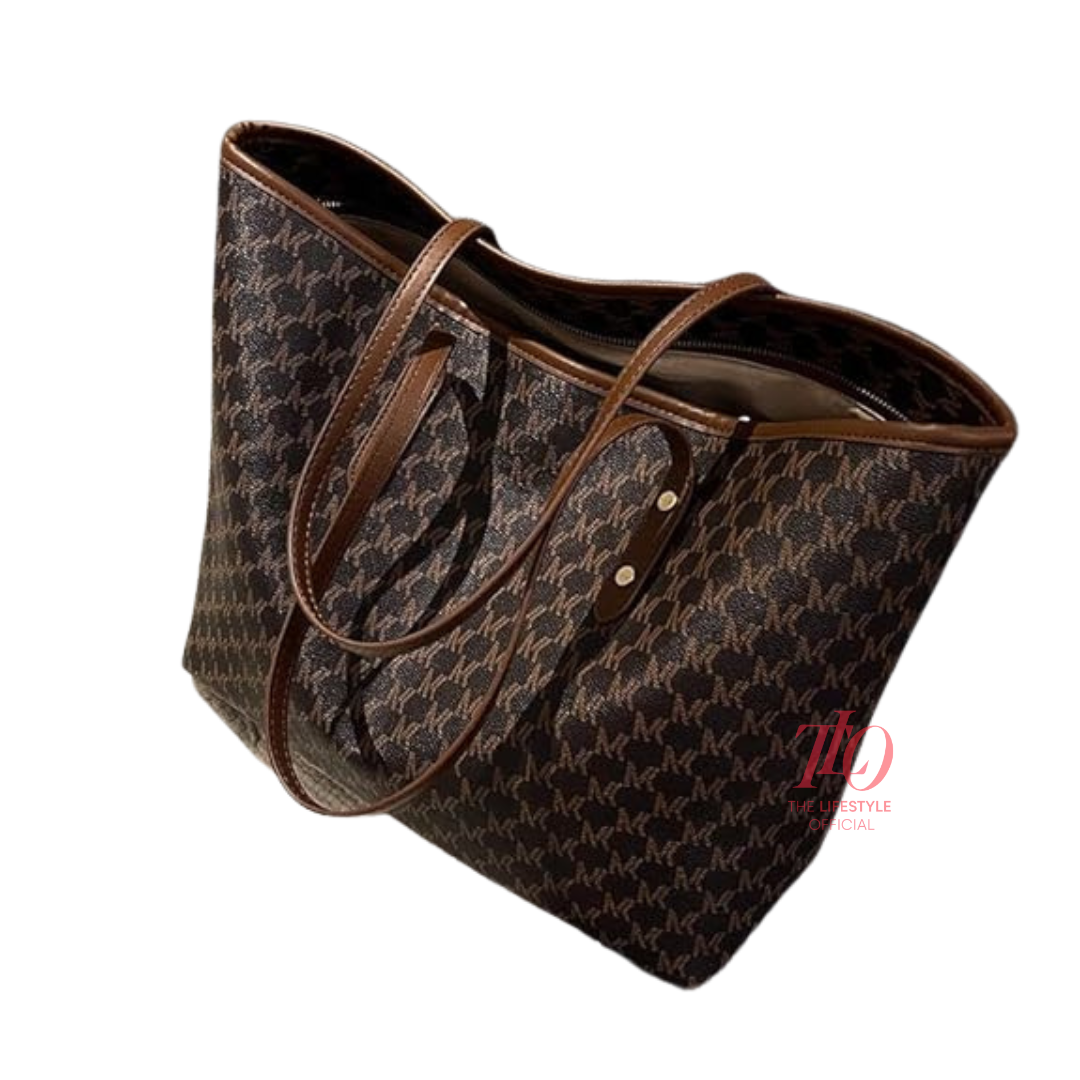 SoftStyle Brown Tote Bag