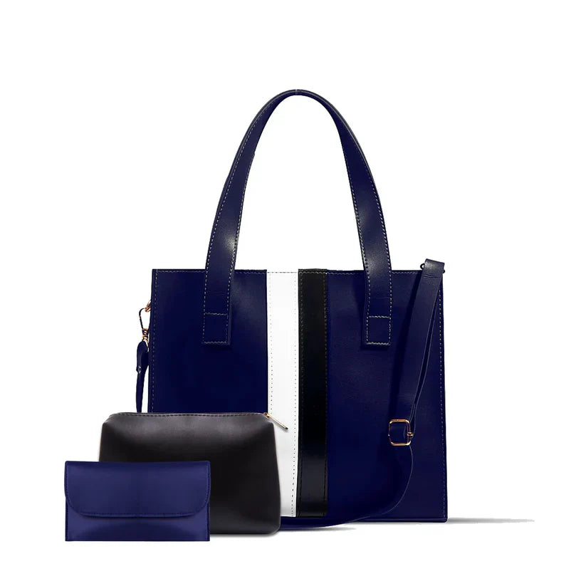 Blend 3 Pcs Blue Tote Bag