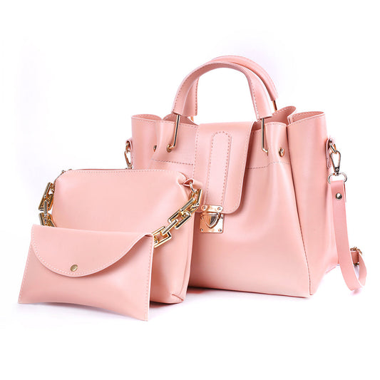 Swag T-Pink 3 Pcs Handbag