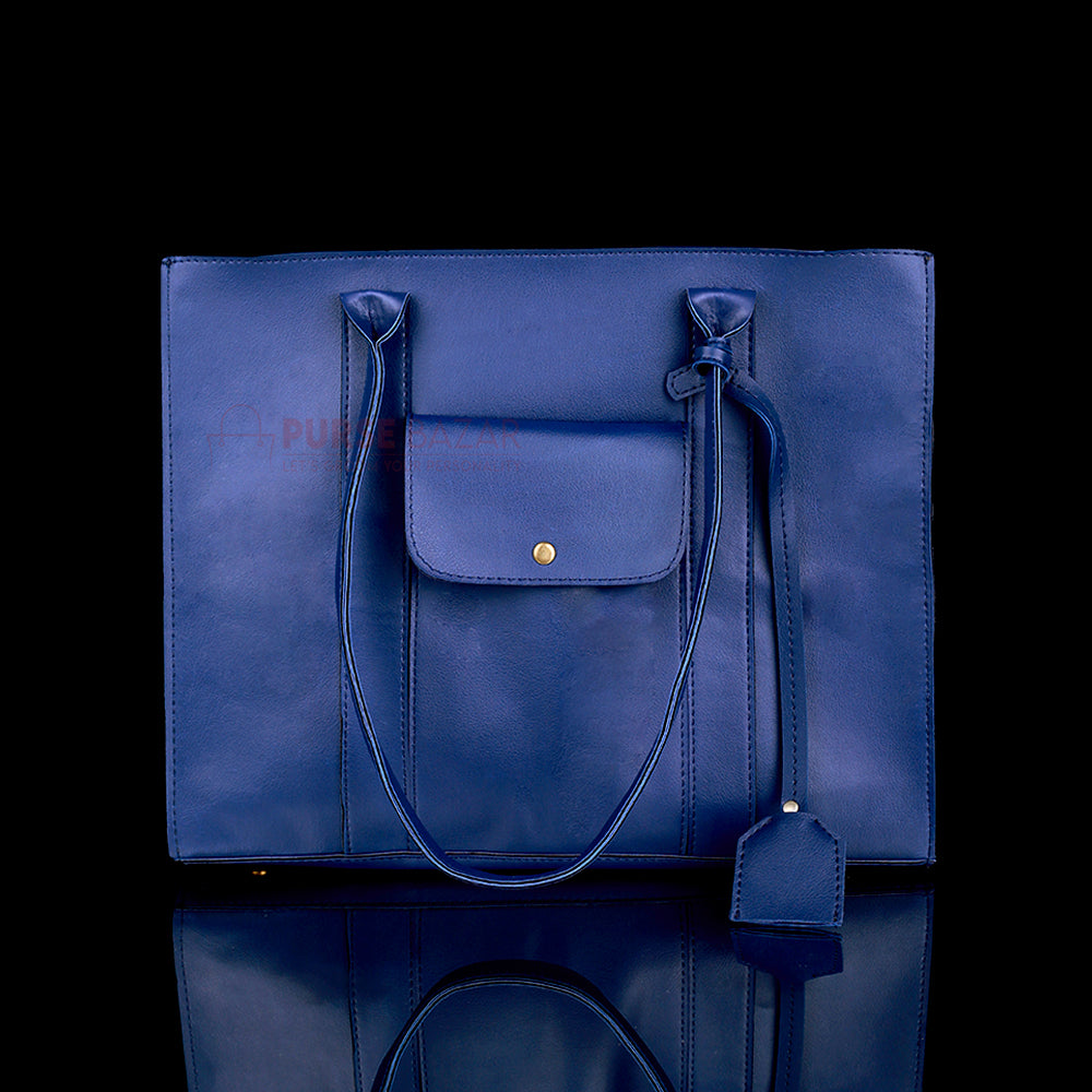 Versatile Blue Tote Bag