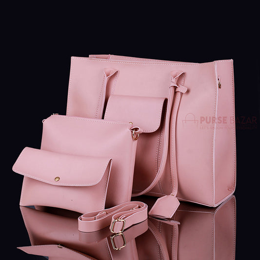 VERSATILE T-PINK TOTE BAG