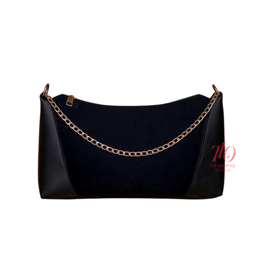 Noir Desire Chain Handbag