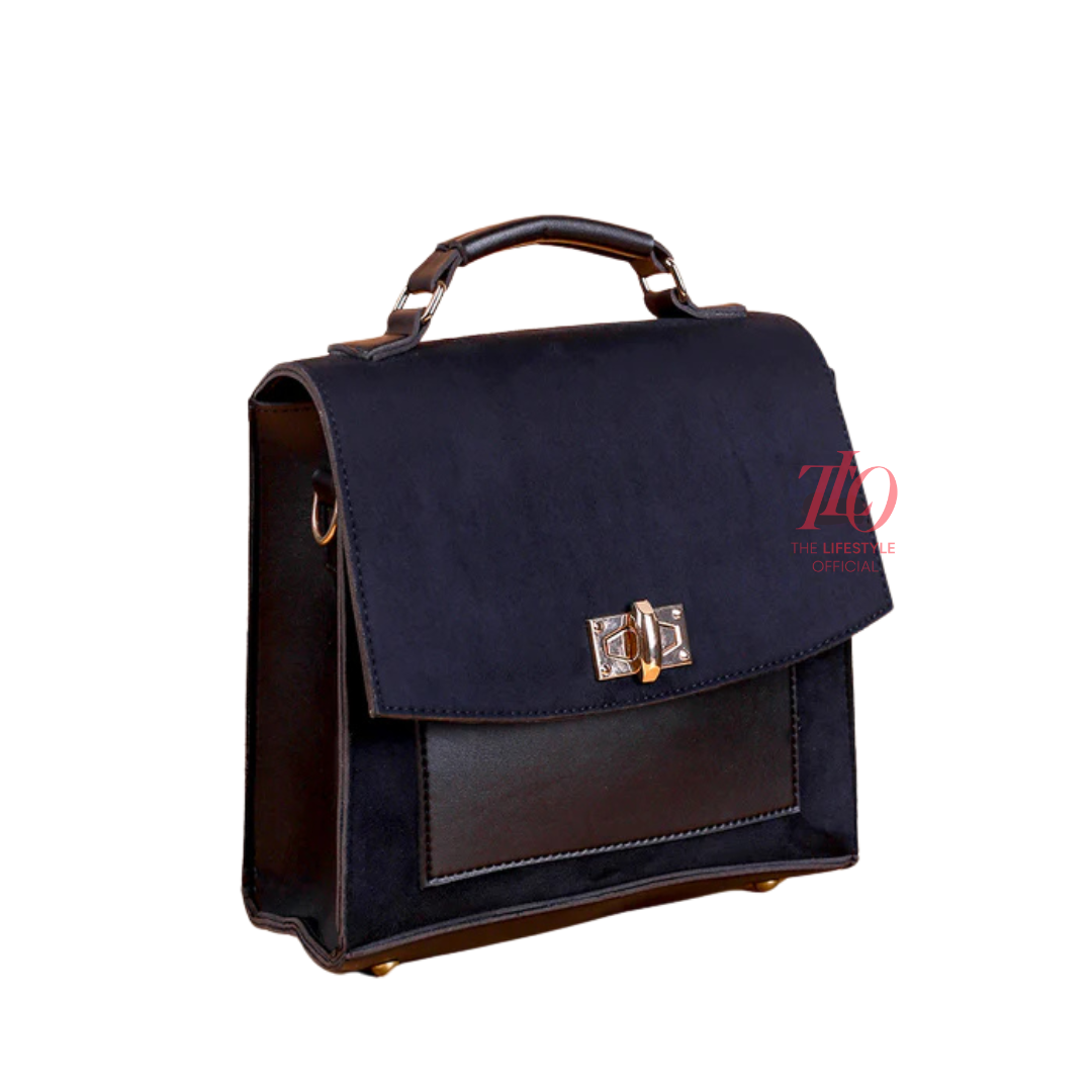 Midnight Black Handbag