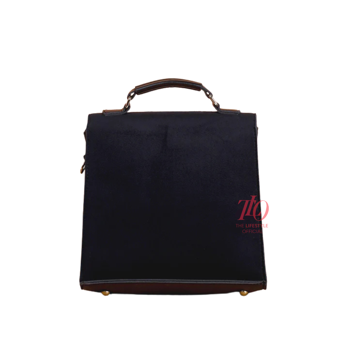 Midnight Black Handbag