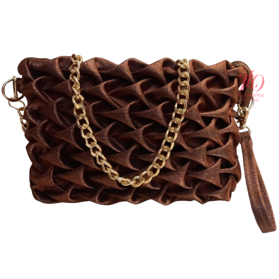 Silk Wave Grey Bag