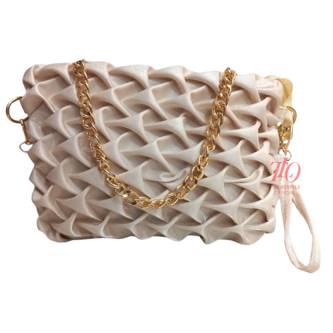 Silk Wave Grey Bag