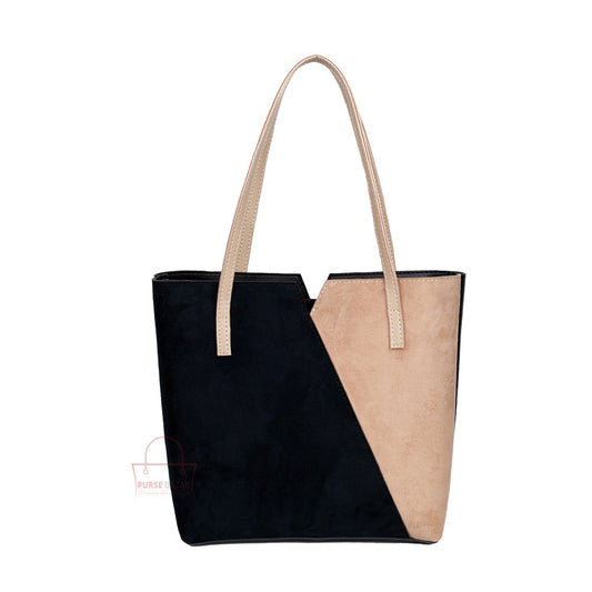 Trono Black and Skin Tote Bag