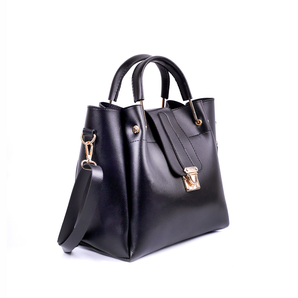 Swag Black 3 Pcs Handbag